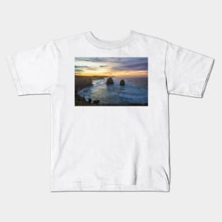 Gog and Magog from the 12 Apostles, Port Campbell National Park, Victoria, Australia. Kids T-Shirt